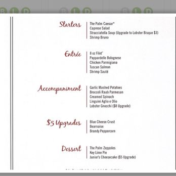 The Palm - Restaurant week menu - Steakhouses Near Me - Washington, DC, District of Columbia The Palm - Restaurant week menu - Steakhouses Near Me - Washington, DC, District of Columbia