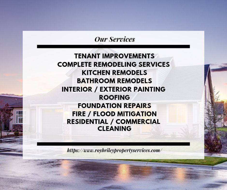 Slide of Roy Briley General Contracting