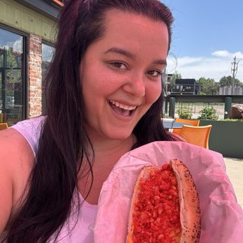 Billy's Gourmet Hot Dogs - Hot Cheetos on top of a hotdog - Hot Dogs Near Me - Denver, Colorado Billy's Gourmet Hot Dogs - Hot Cheetos on top of a hotdog - Hot Dogs Near Me - Denver, Colorado