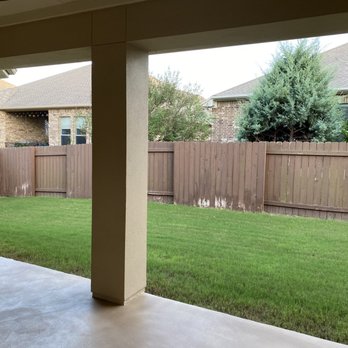 Landmark Custom Exteriors - Before the install (interior view) - Patio Coverings Near Me