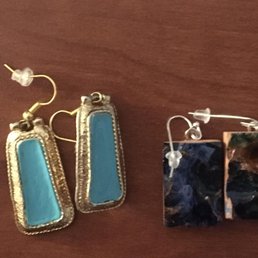 selection of earrings selection of earrings