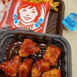 Honey BBQ saucy nuggs