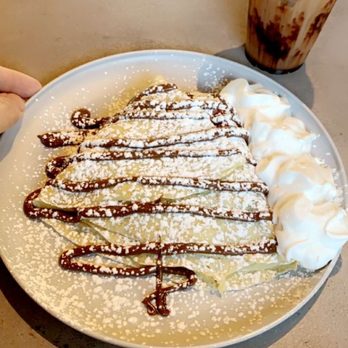 Casa Java Café - Fruity Nutella Crepe S'Mores Iced Coffee - Cafes Near Me - Derry, New Hampshire