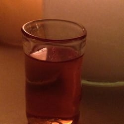 Flametree Glass - A toast to my friend Sara B. And I for taking a Glassblowing class here! Cheers!!