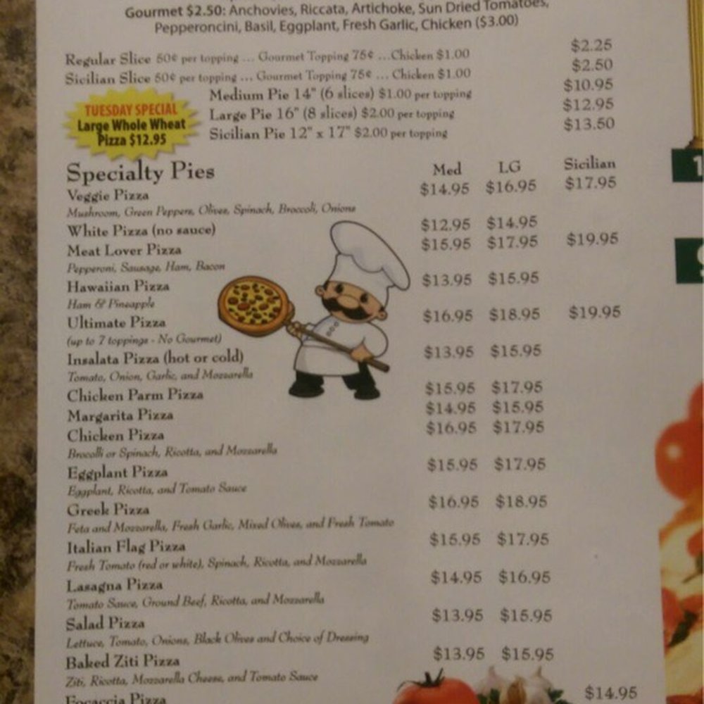 Nick's Pizza - Pizza menu - Pizza Near Me - Deerfield Beach, Florida