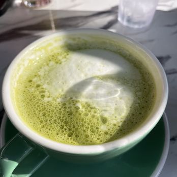 Martha's - Matcha latte - American Near Me - Hermosa Beach, California