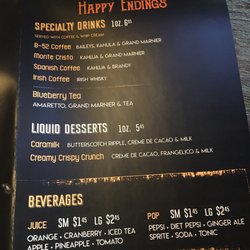 Hoop’s Sports Bar & Grill - Menu
