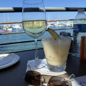 Bluewater Grill - Coconut marg and wine - Seafood Near Me - Avalon, California Bluewater Grill - Coconut marg and wine - Seafood Near Me - Avalon, California