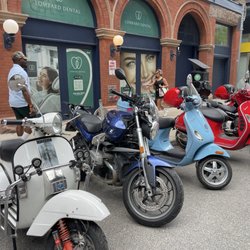 Yonge + Rich - Motorcycle parking