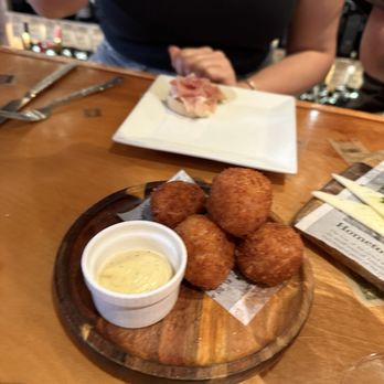 Happy Wine in the Grove - Croquetas de Jamon - Tapas Bars Near Me - Miami, Florida Happy Wine in the Grove - Croquetas de Jamon - Tapas Bars Near Me - Miami, Florida