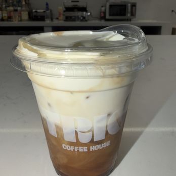 Trio Coffee House - Shaken espresso iced with cold foam - Coffee & Tea Near Me - Canoga Park, California Trio Coffee House - Shaken espresso iced with cold foam - Coffee & Tea Near Me - Canoga Park, California