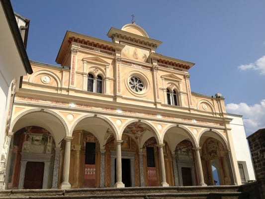 Madonna del Sasso by null