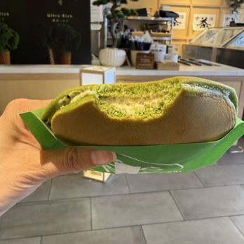 Matsu Matcha - Banana Cream Matcha Dorayaki (どら焼き) - Desserts Near Me - Santa Clara, California Matsu Matcha - Banana Cream Matcha Dorayaki (どら焼き) - Desserts Near Me - Santa Clara, California