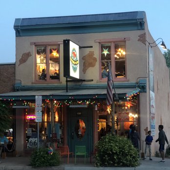 Rocking V Cafe - Front of the restaurant at dusk! Very quaint. - New American Near Me - Kanab, Utah Rocking V Cafe - Front of the restaurant at dusk! Very quaint. - New American Near Me - Kanab, Utah