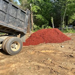 McCollum Trucking & Grading - RED MULCH- 45.00 per yard