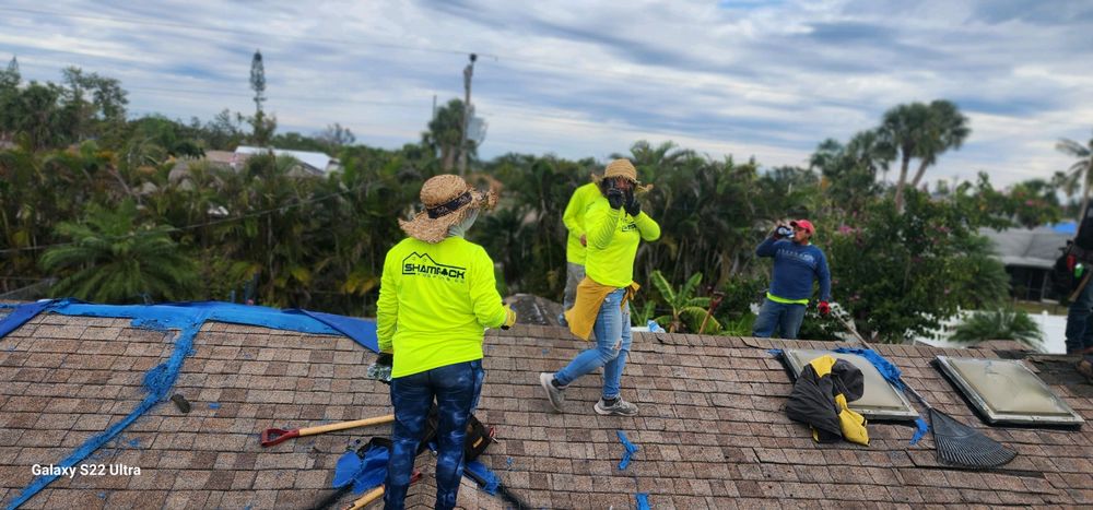 Slide of Shamrock Roofing