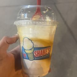 Shakes Frozen Custard - Vanilla custard with butterscotch topping