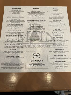 Menu photo 3 104 Main Public House Topsham, ME