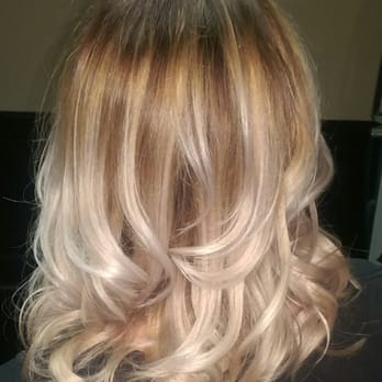 Salon Amerige - Bitia changed my hair from nasty brown green to this! She is wonderful! - Hair Salons Near Me - Fullerton, California Salon Amerige - Bitia changed my hair from nasty brown green to this! She is wonderful! - Hair Salons Near Me - Fullerton, California