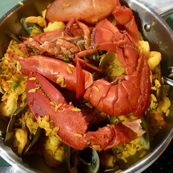 Fernandes steakhouse - Seafood Paella de Mariscos - Portuguese Near Me - Newark, New Jersey