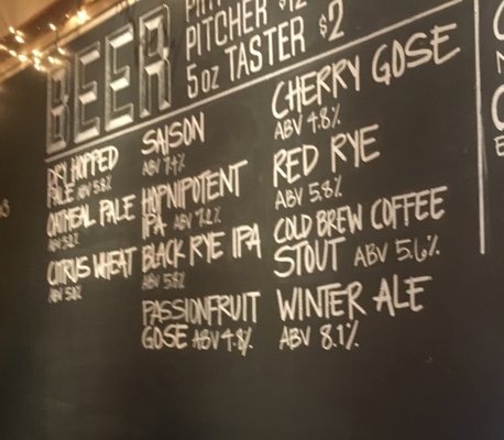 Menu photo 2 Hunga Dunga Brewing Moscow, ID Menu photo 2 Hunga Dunga Brewing Moscow, ID