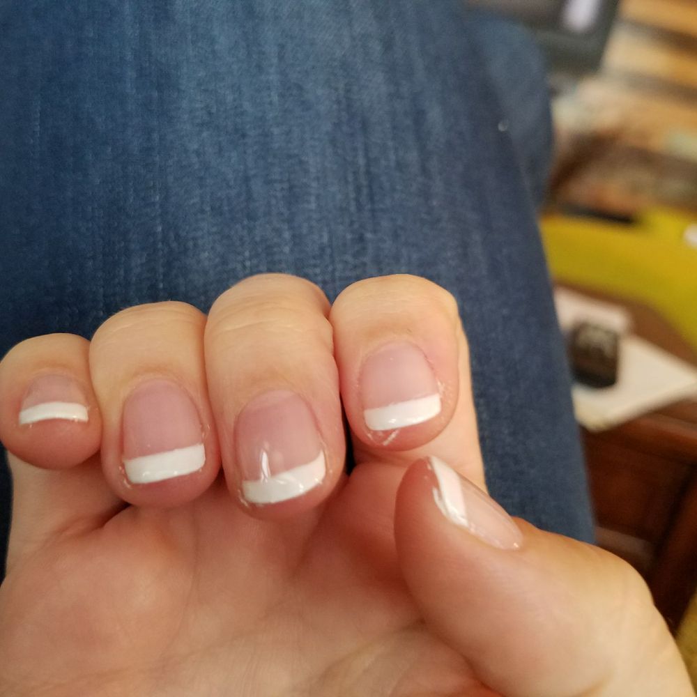 Happy Nails & Spa - I realize the photos look ok - I wasn't really able to capture the full horror of what my nails look like. Just trust they are bad. - Nail Salons Near Me - Bryan, Texas Happy Nails & Spa - I realize the photos look ok - I wasn't really able to capture the full horror of what my nails look like. Just trust they are bad. - Nail Salons Near Me - Bryan, Texas