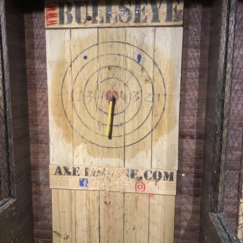 BullsEye Axe Lounge X Rage Room - Axe Throwing Near Me - Glenview, Illinois