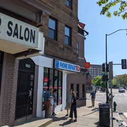 Phone Repair Tech - Here's a photo of the shop at the border of 18th and Columbus in Adams Morgan