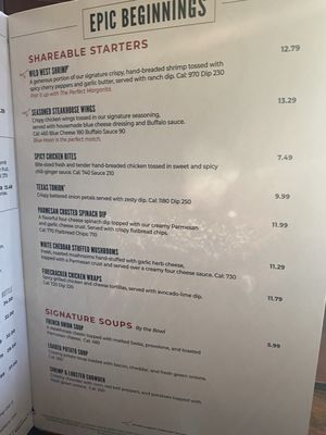 Menu photo 2 LongHorn Steakhouse Cartersville, GA