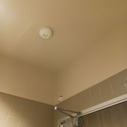 Talecris Plasma Resources - Ok, so I think this is a Camera in the bathroom here. If you notice there is a green light, it blinks..