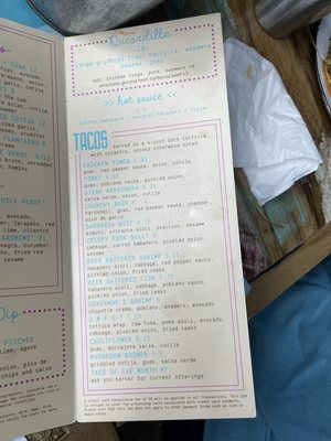 Menu photo 1 Dos Santos Colorado Springs, CO
