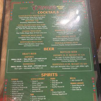 Pepper’s Mexican Grill - Mexican Near Me - Cold Spring, Kentucky