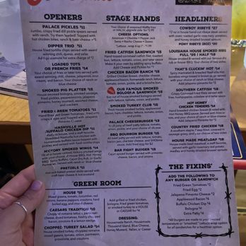 Nashville Palace - Menu - Bars Near Me - Nashville, Tennessee Nashville Palace - Menu - Bars Near Me - Nashville, Tennessee