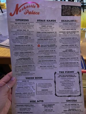 Menu photo 2 Nashville Palace Nashville, TN Menu photo 2 Nashville Palace Nashville, TN