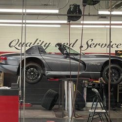 Joey Watkins Tire & Automotive - My viper at Butler Tire on a Saturday