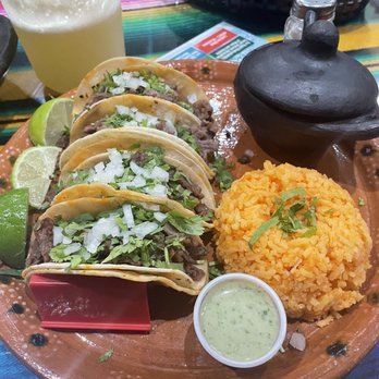 La Fogata Ideal - Taco Platter Bistek tacos & cecina ranchera Very good mix - Mexican Near Me - Bradley Beach, New Jersey La Fogata Ideal - Taco Platter Bistek tacos & cecina ranchera Very good mix - Mexican Near Me - Bradley Beach, New Jersey