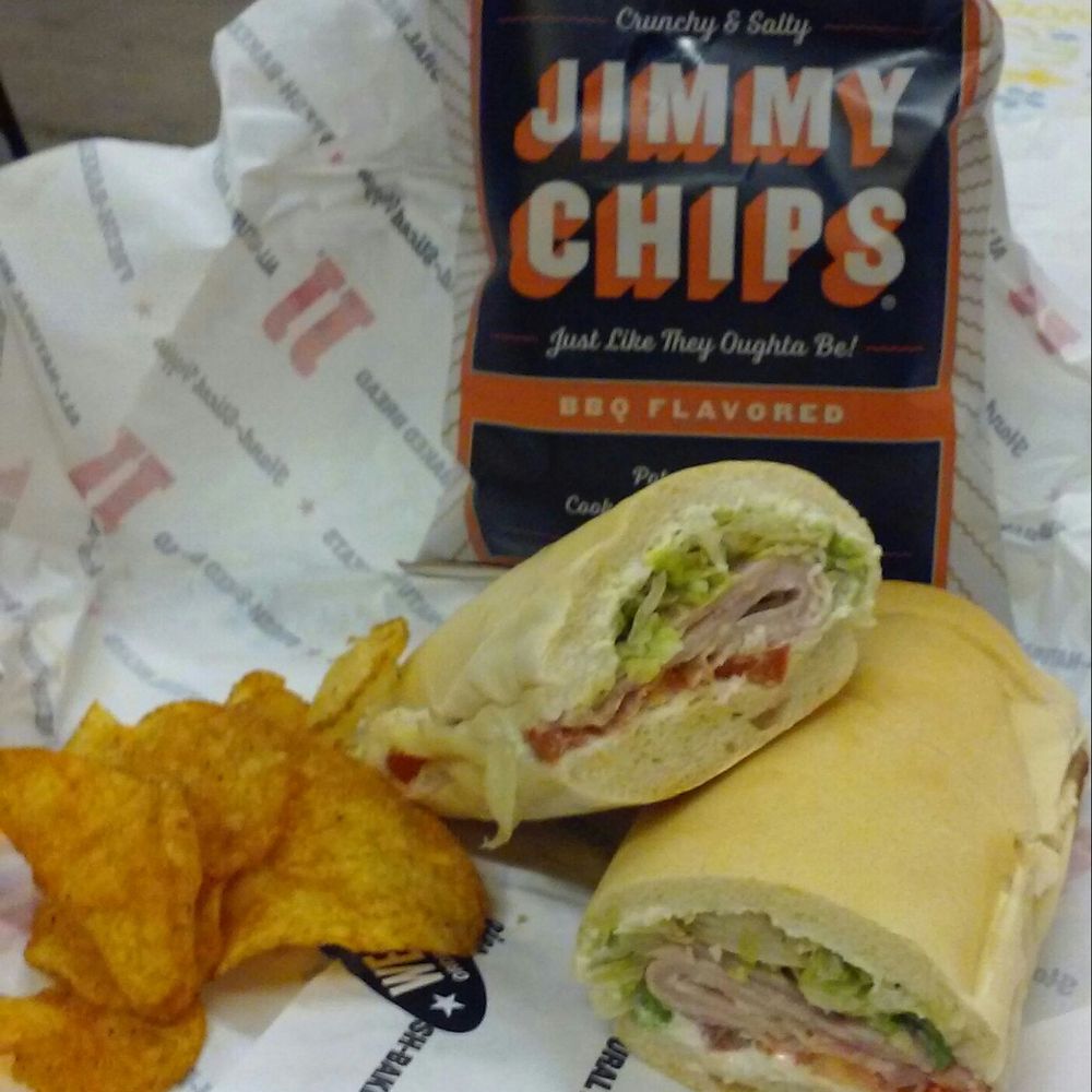 Jimmy John's - #1 The Pepe with Jimmy BBQ chips - Sandwiches Near Me - Hollywood, Florida Jimmy John's - #1 The Pepe with Jimmy BBQ chips - Sandwiches Near Me - Hollywood, Florida