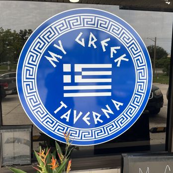 My Greek Taverna - Front window sign - Greek Near Me - Deltona, Florida My Greek Taverna - Front window sign - Greek Near Me - Deltona, Florida
