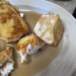 Angel food cake French toast