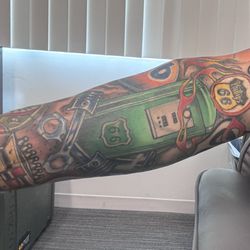 Lefty's Tattoo - Hot rod tattoo