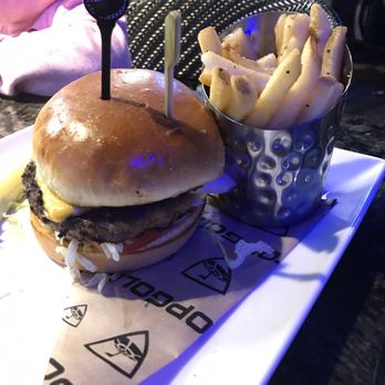 Topgolf - Burger and fries - New American Near Me - Miami Gardens, Florida Topgolf - Burger and fries - New American Near Me - Miami Gardens, Florida