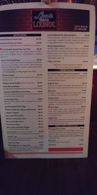 Menu photo 4 Lincoln Square Lounge Decatur, IL Menu photo 4 Lincoln Square Lounge Decatur, IL
