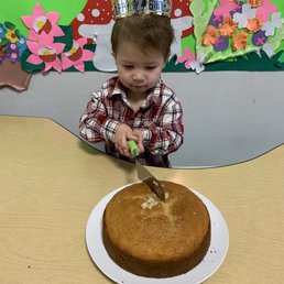 They baked a cake for my sons birthday and threw him a school birthday party! They baked a cake for my sons birthday and threw him a school birthday party!