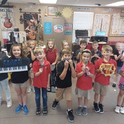 Texoma Christian School - Music class is so much fun at TCS.