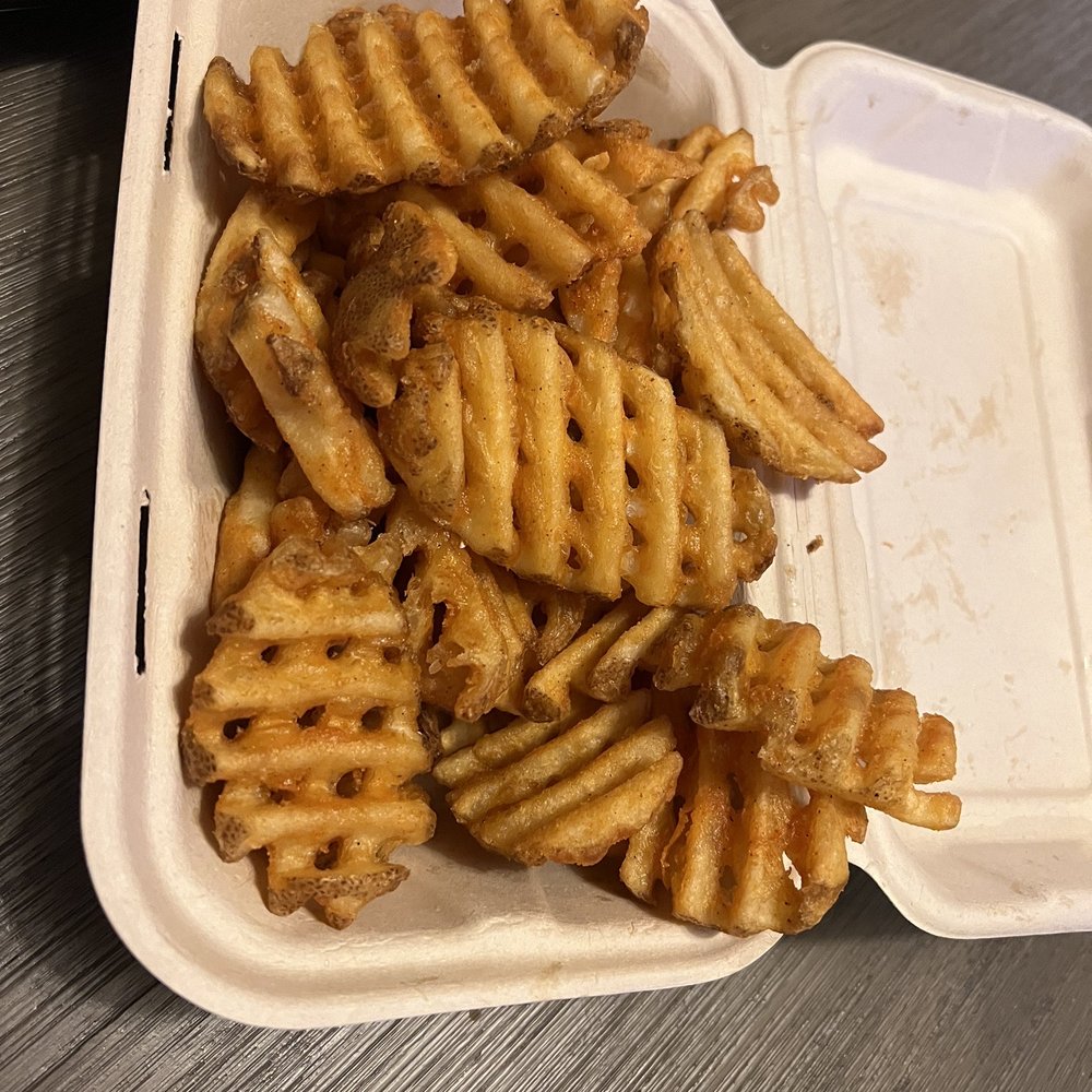 Gyro Grill - Waffle (not curly ) fries - Mediterranean Near Me - Portland, Oregon