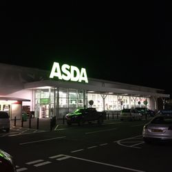 Asda - All illuminated for the night