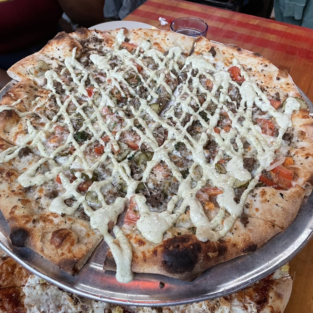 American Flatbread - LG Carne Special - Wedding Burger - Pizza Near Me - Somerville, Massachusetts