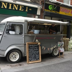 Wholefood Heaven - the truck at, I believe, Whitecross Market