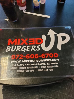 Mixed Up Burgers by null