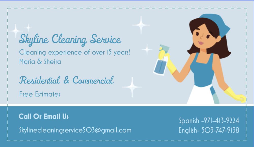 SKYLINE CLEANING SERVICE Updated June 2024 Gresham, Oregon Home
